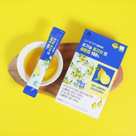 KIM SOHYEONG Organic Extra Virgin Olive Oil and Lemon Juice 20ml x 10 Packs NFC Cold Pressed _ Made in Korea